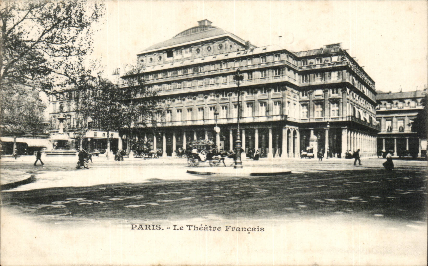 Paris - Le Theatre Francais - CPA