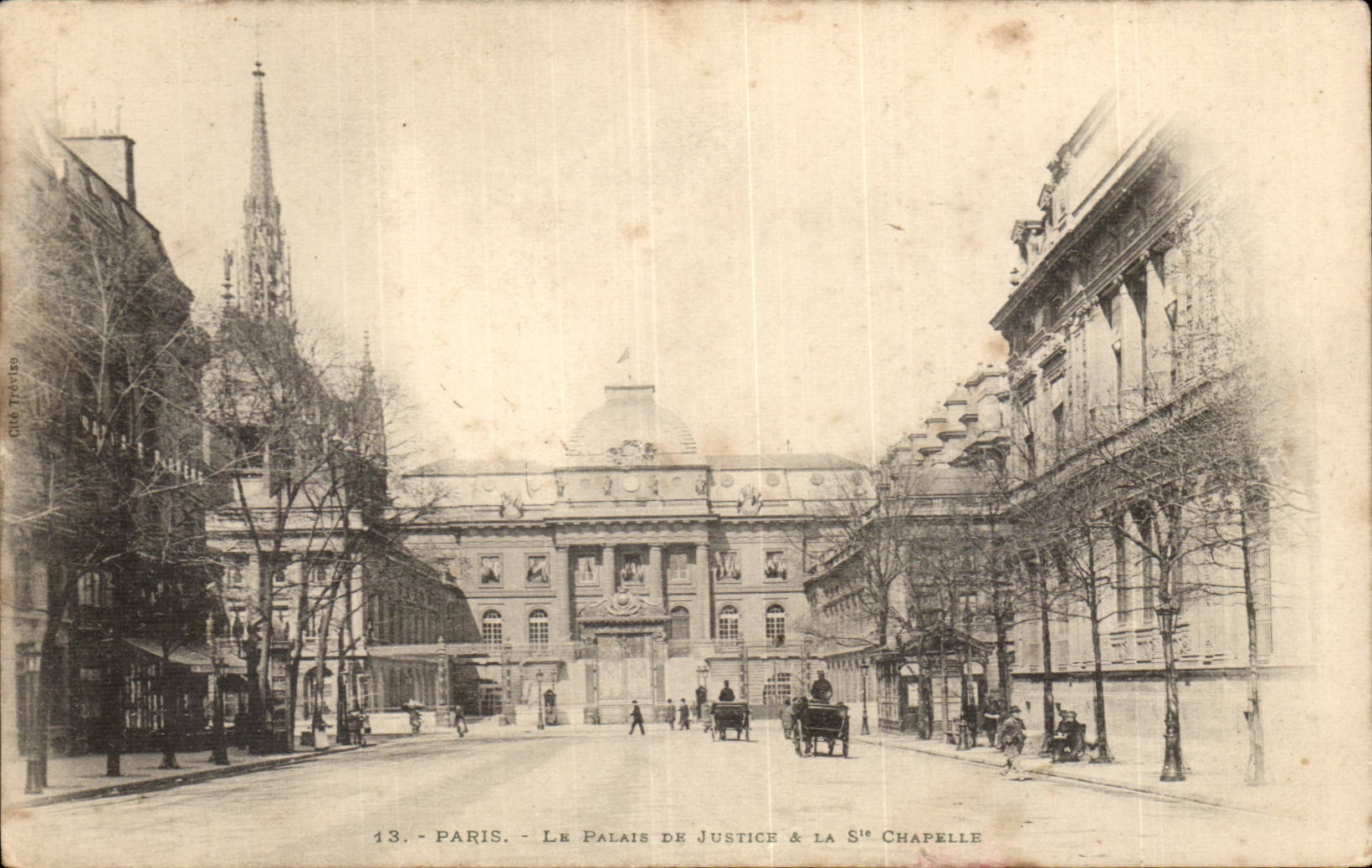 Paris - 1 - Palais de Justice et Sainte Chapelle - CPA