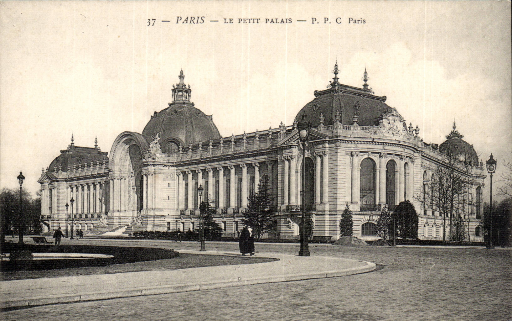 Paris - 8 - the Petit Palais - CPA