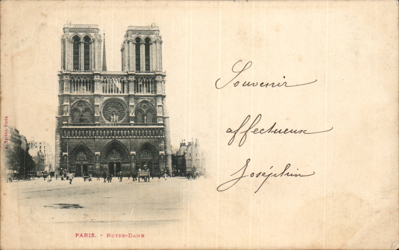 Paris - 4 - Notre Dame - CPA 