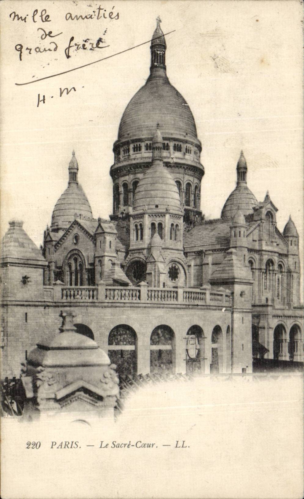 Paris - 18 - Sacre Coeur - Montmartre - CPA