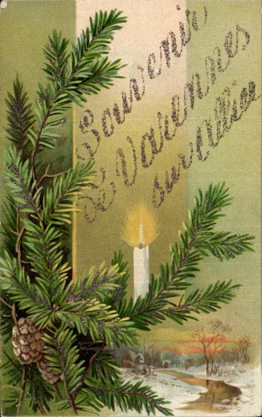Festivals - Fir tree of Noah - Christmas tree - Souvenir of Varennes - CPA