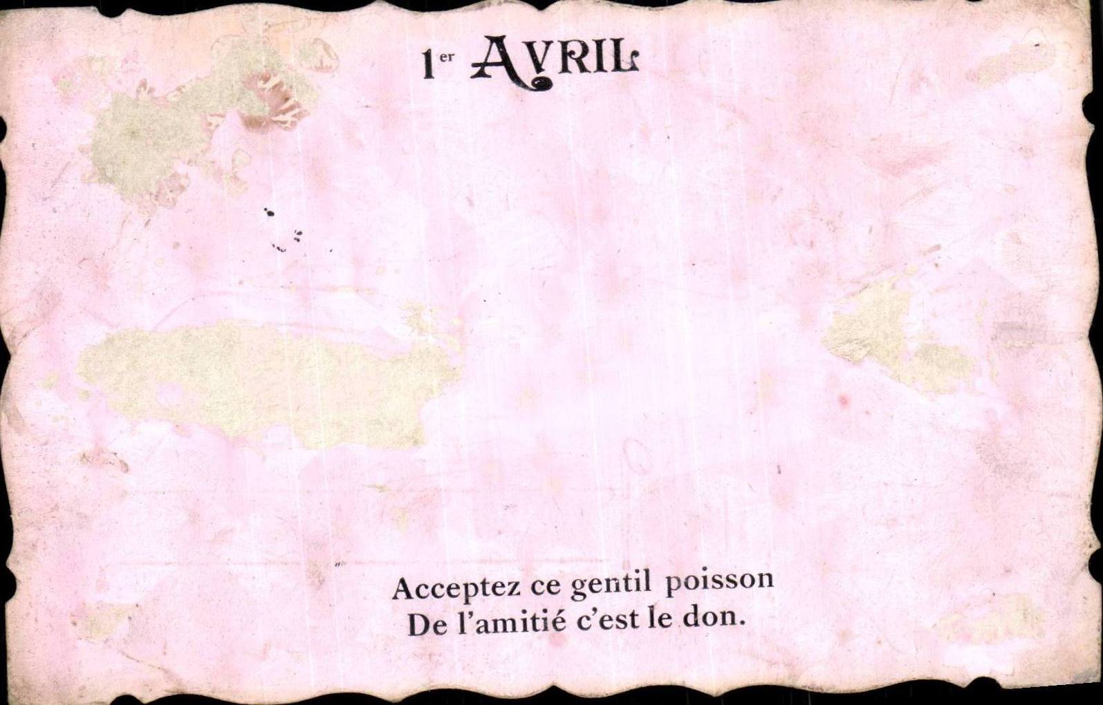 Festivals - Poisson d Avril - Tag April-Fool S - CPA