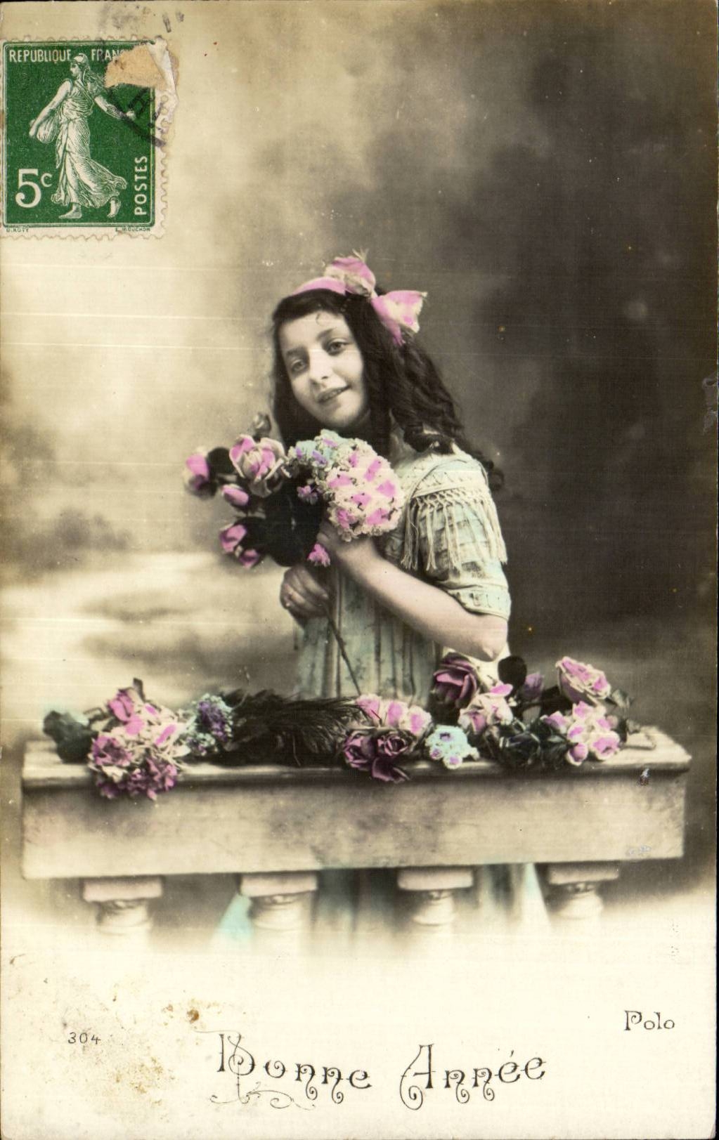 Fantasy - Child - Pretty Little Girl - CPA