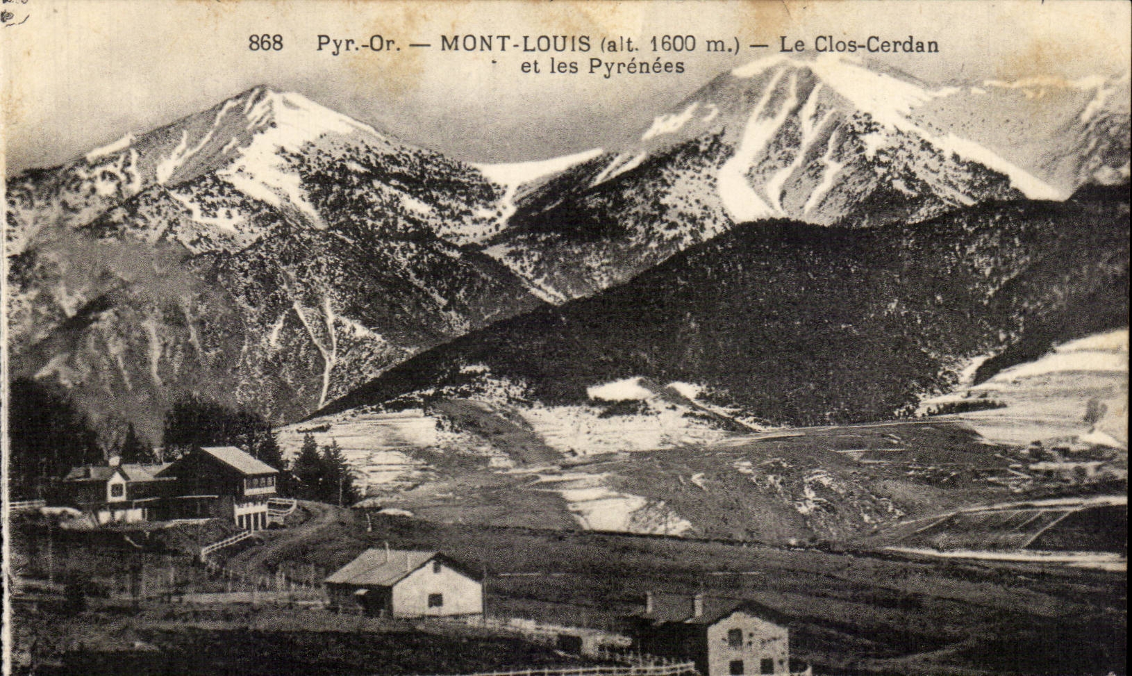 CPA Louis Mount It closed Servan and the Pyrenees