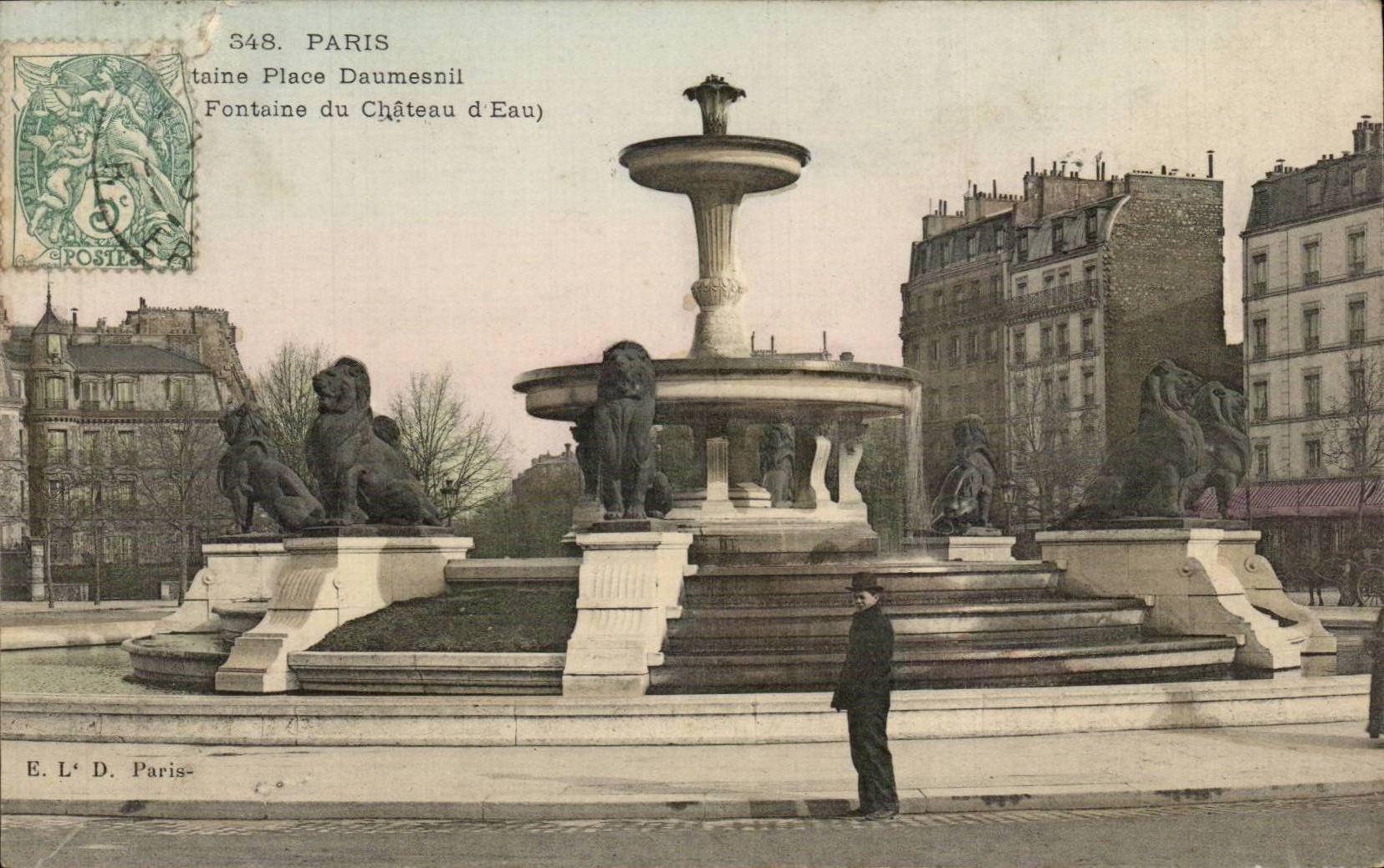 CPA Paris Fontaine Daumesnil 