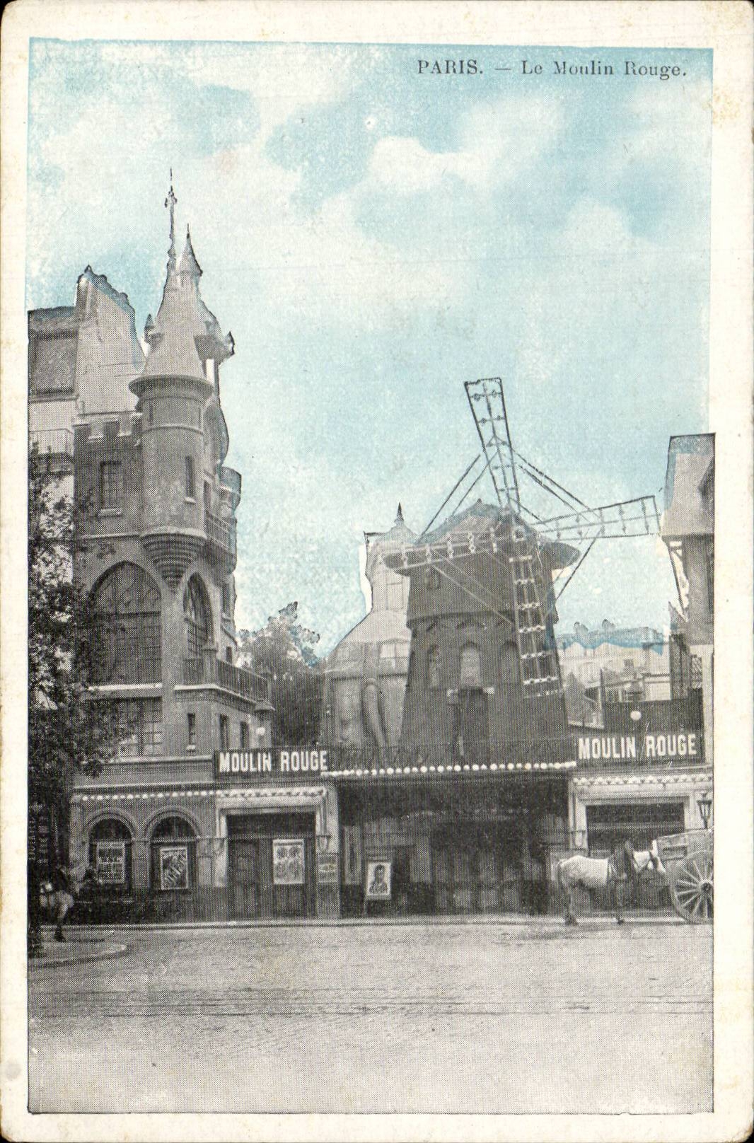 CPA Paris Le Moulin Rouge