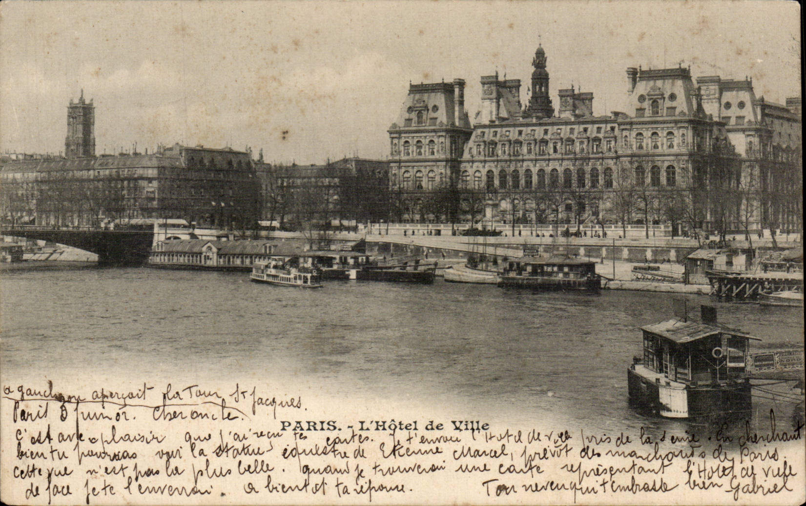 CPA Paris Hotel de ville