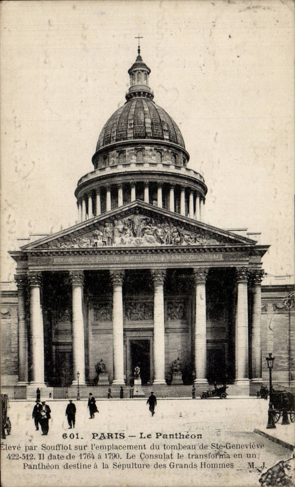 CPA Paris the Pantheon