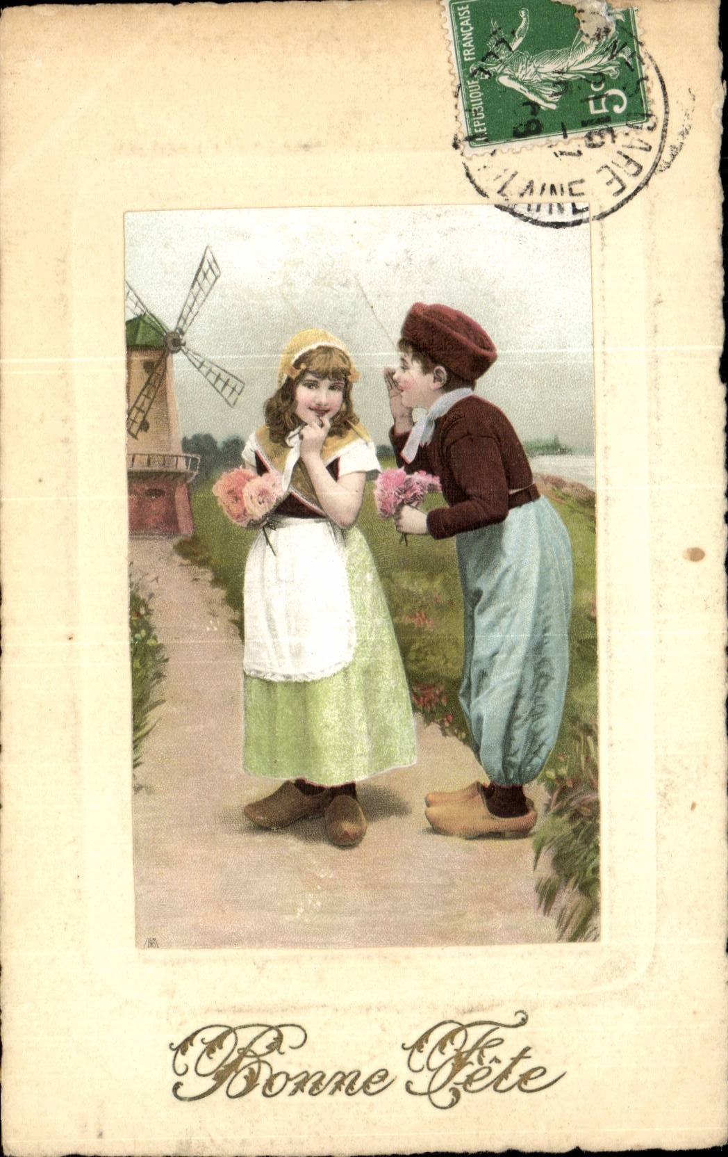 CPA Fantasy Children Good festival