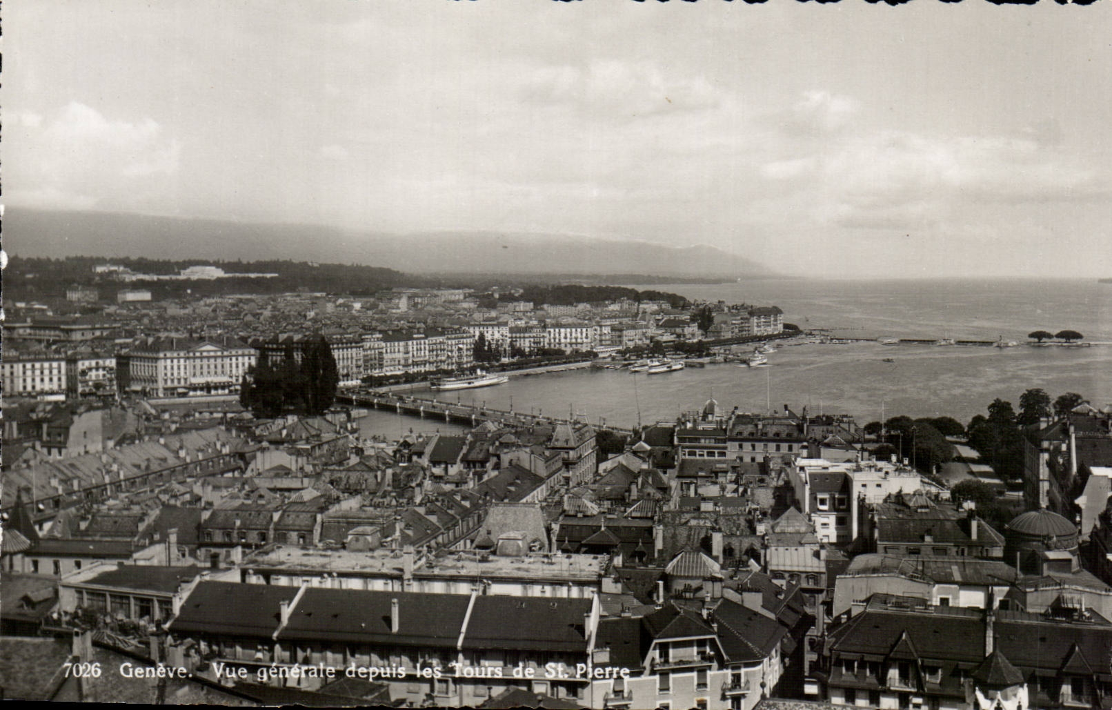 CPSM Geneva View since the Tours of St Pierre