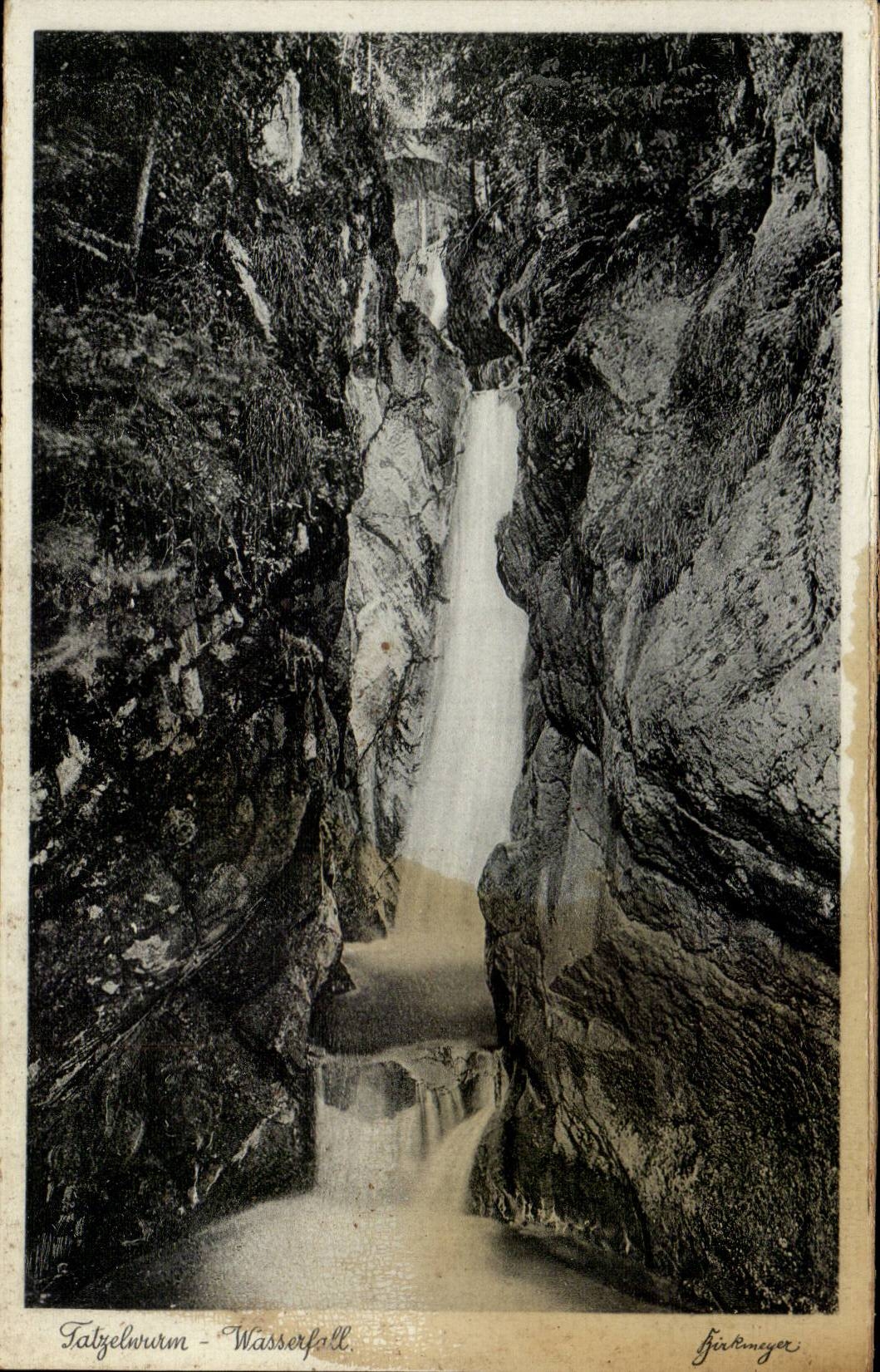 CPA Fatzelwurn Wasserfall