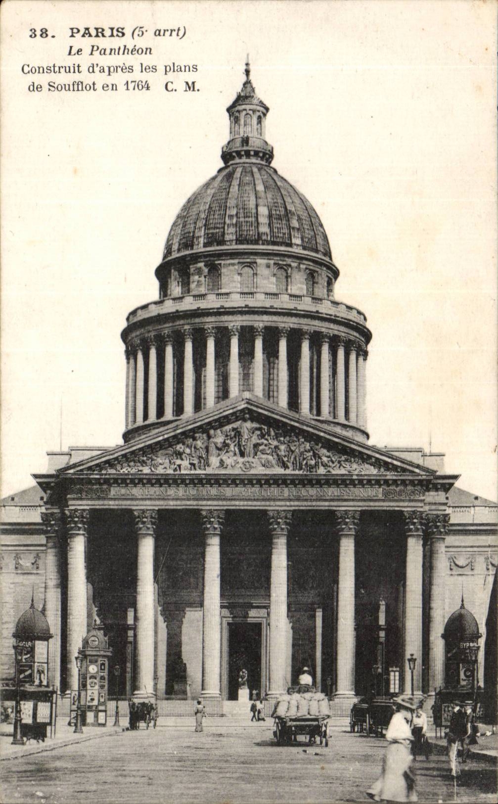 Paris CPA the Pantheon