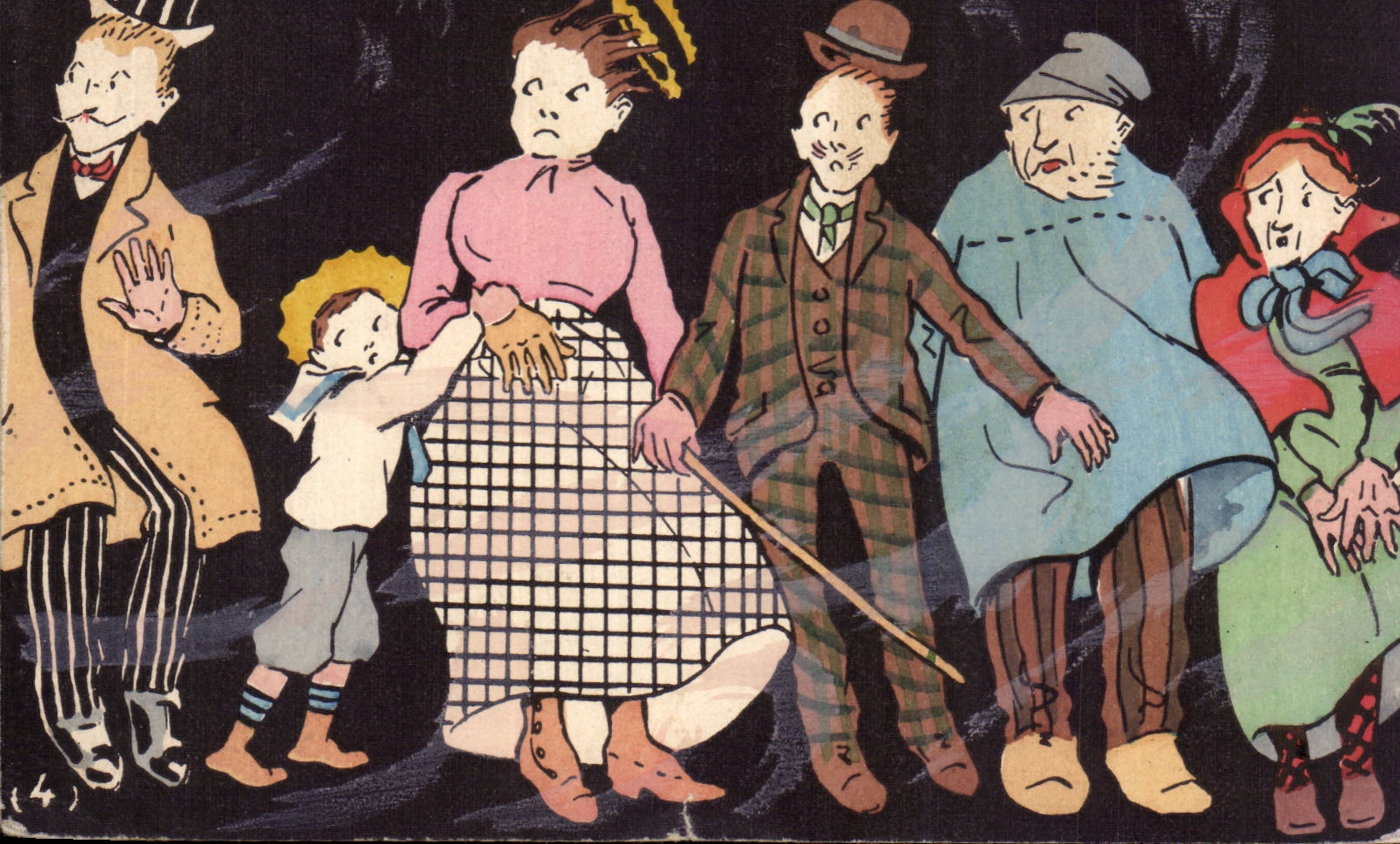 CPA Fantasy Folklore Costume