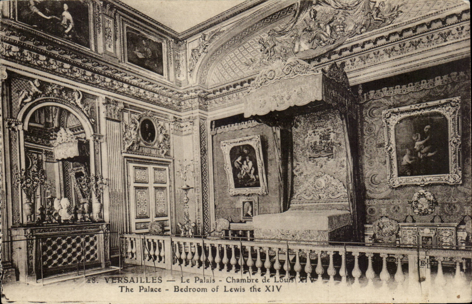 CPA Versailles the palate Room of Louis XV