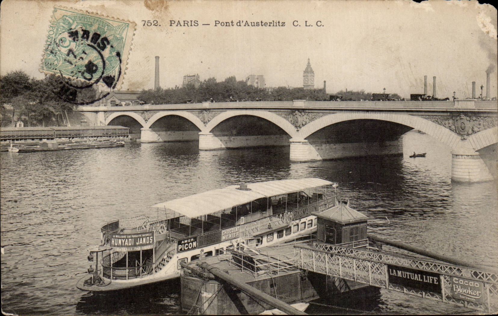 Paris - 12 - Pont d'Austerlitz CPA