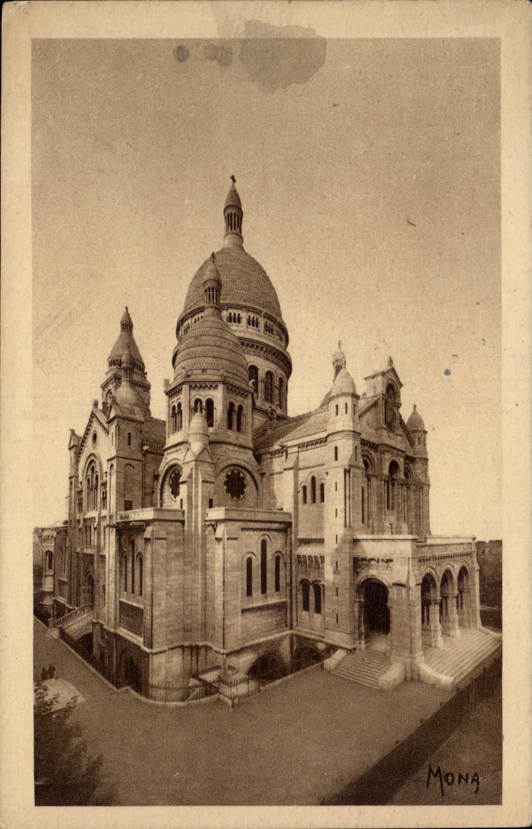 Paris - 18 - Sacre Coeur - Montmartre CPA 