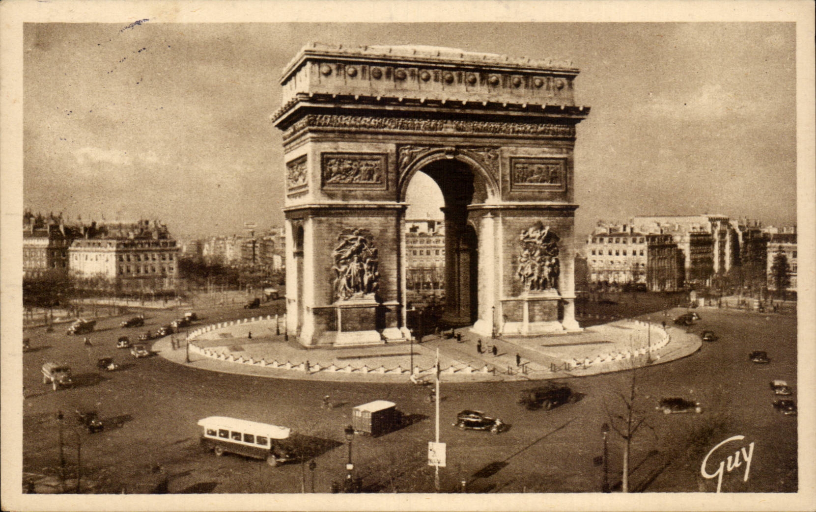 Paris - 8 - Arc de Triomphe - CPA
