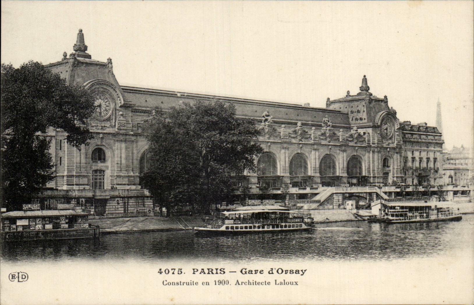 Paris - 7 - Museum of Orsay - CPA