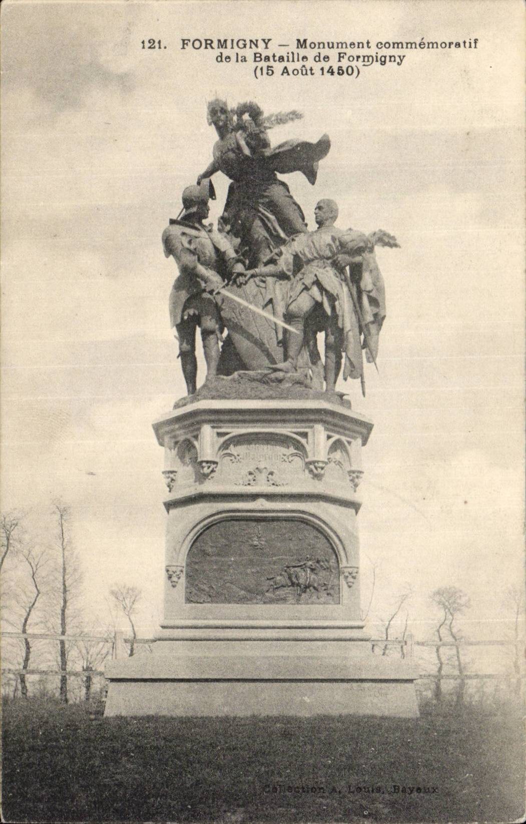 Formigny - Momument Commemorative of the Battle - CPA