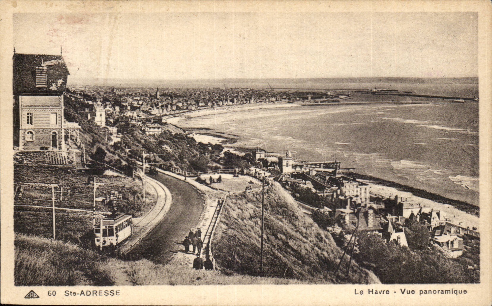 Sainte Address - Le Havre - Panoramic View - CPA