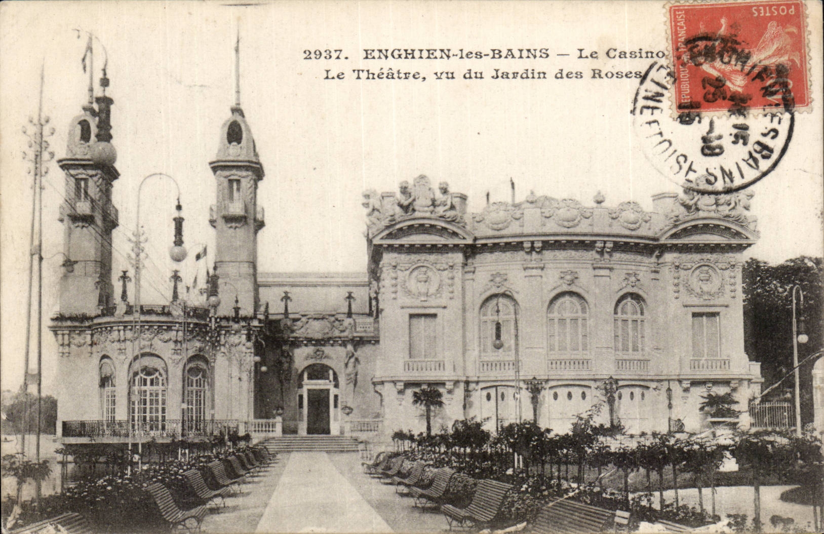 Enghien les Bains - the Casino - the Theater - - CPA
