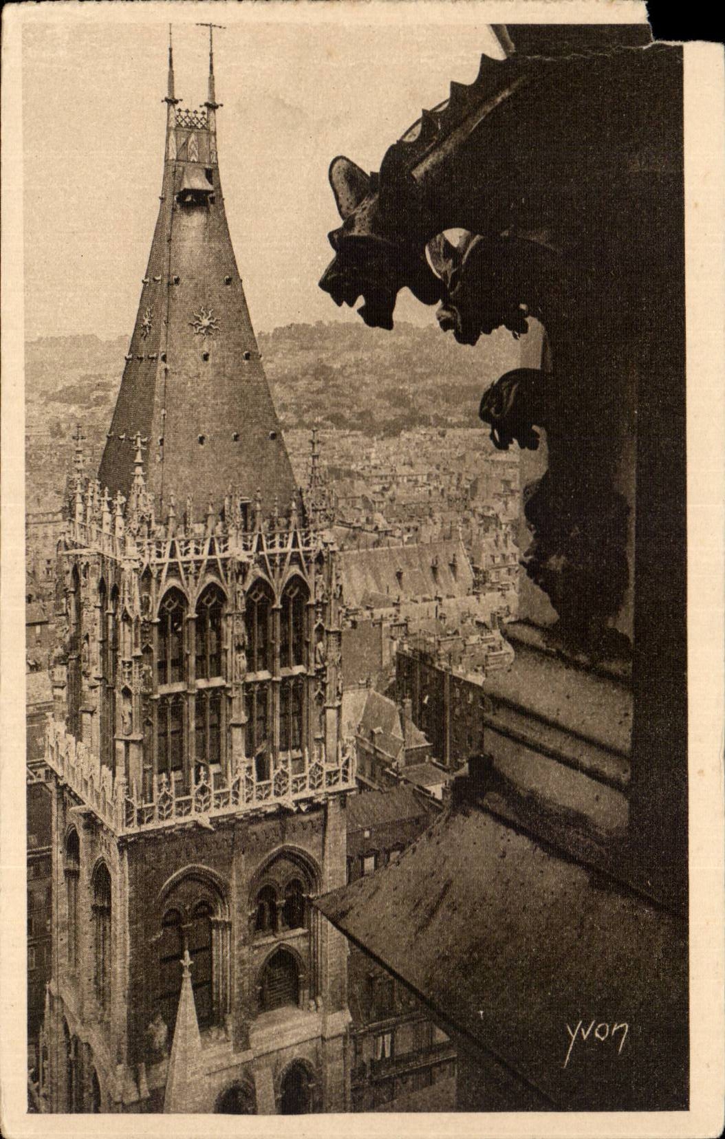 Rouen - the Tower Saint Romain - CPA