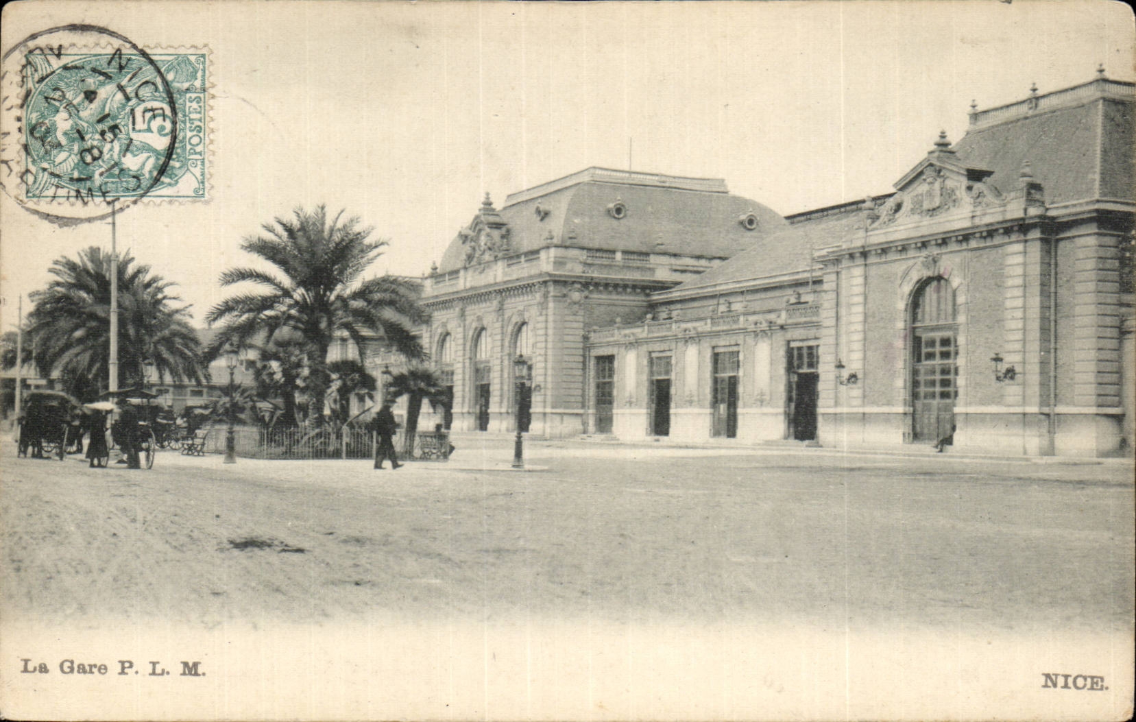 Nice - Train station - CPA