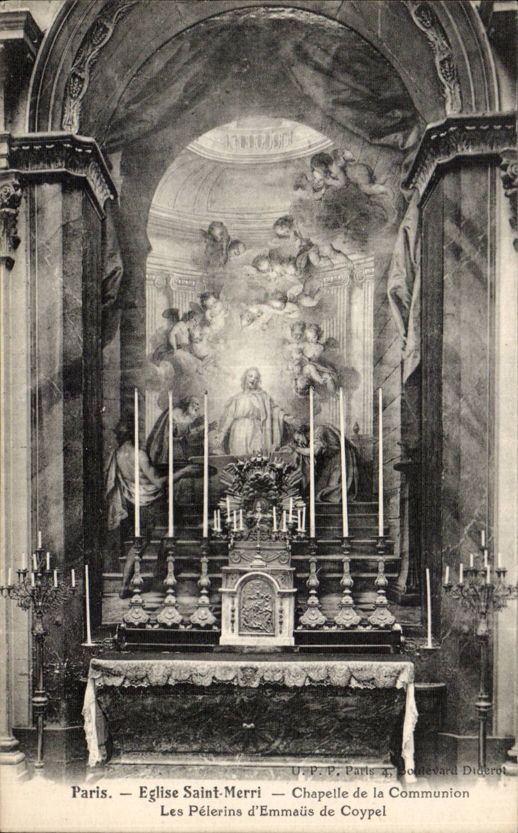 Paris - 4 - Eglise Saint Merri CPA