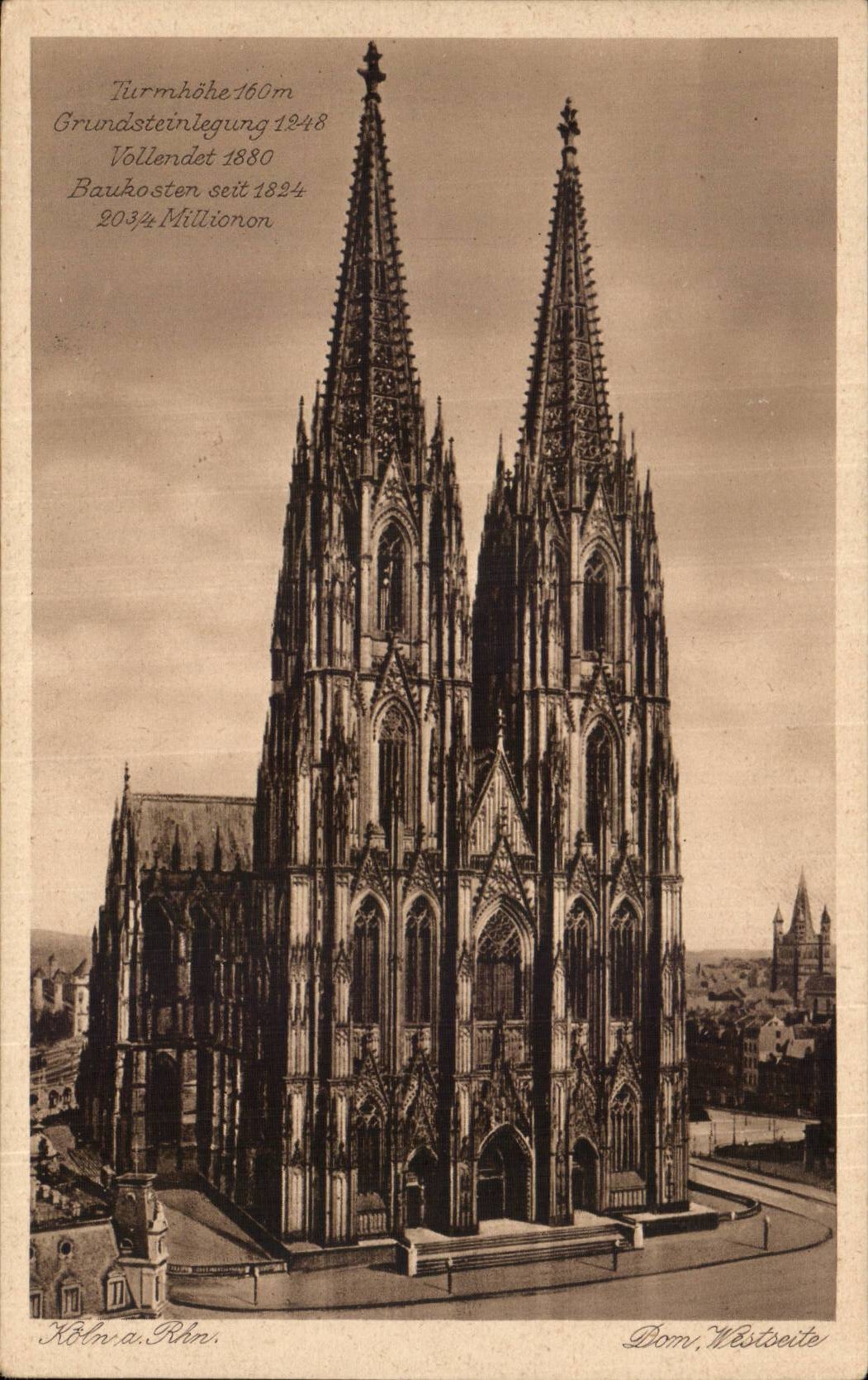 Allemagne - Deutschland - Dom - Koeln - Cologne - CPA