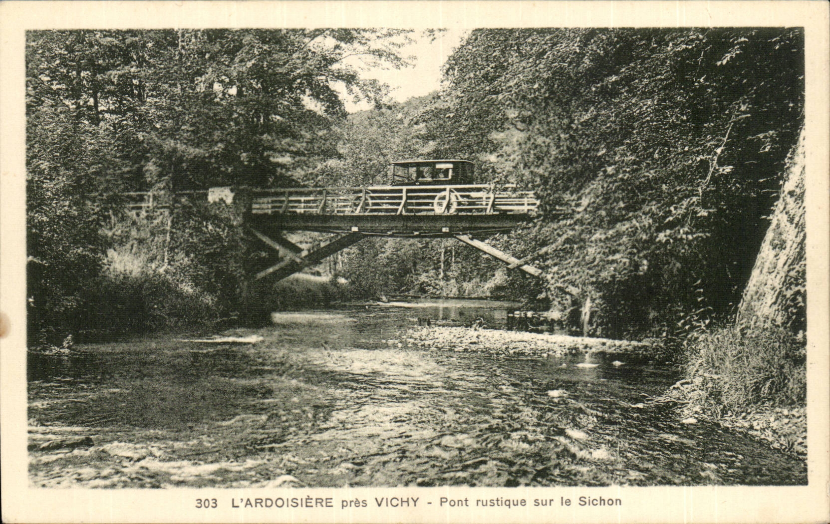 Pres Vichy - L'Ardoisiere - Pont Rustique - CPA 