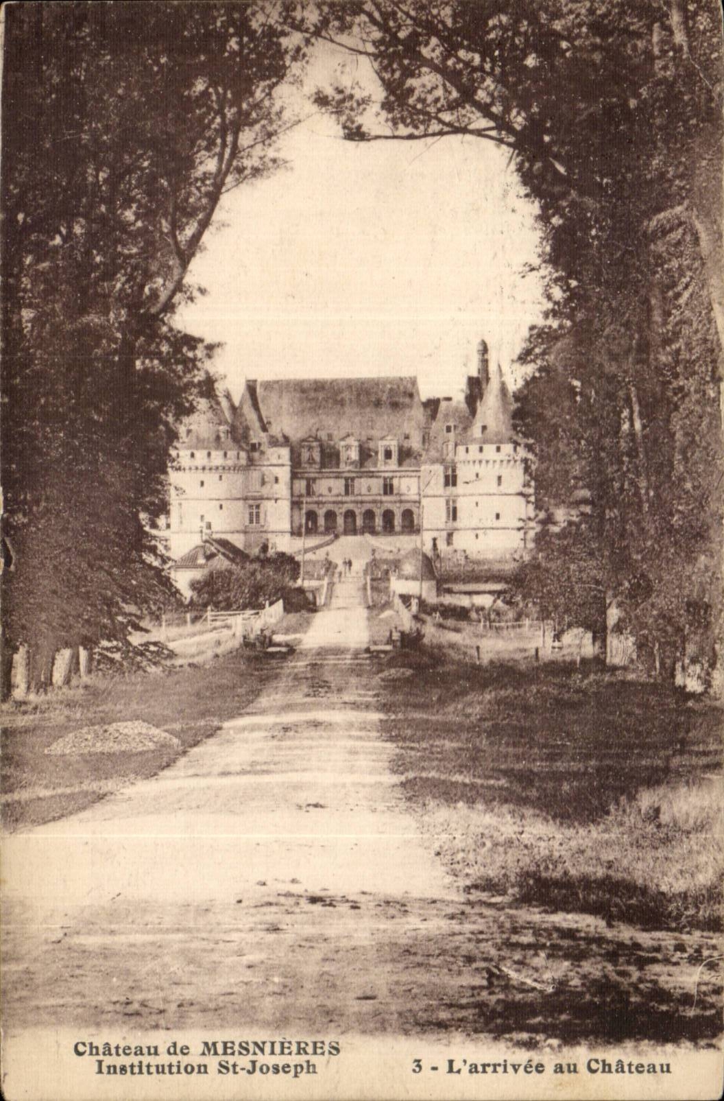 Institution Saint Joseph Castle of Mesnieres - CPA