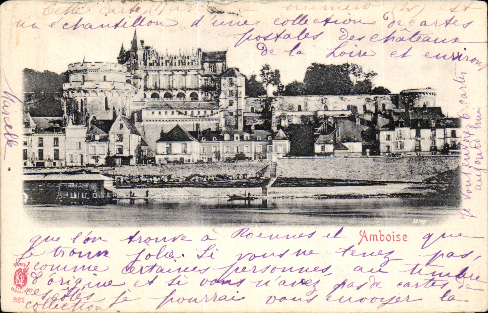 Amboise - Vue Generale CPA 