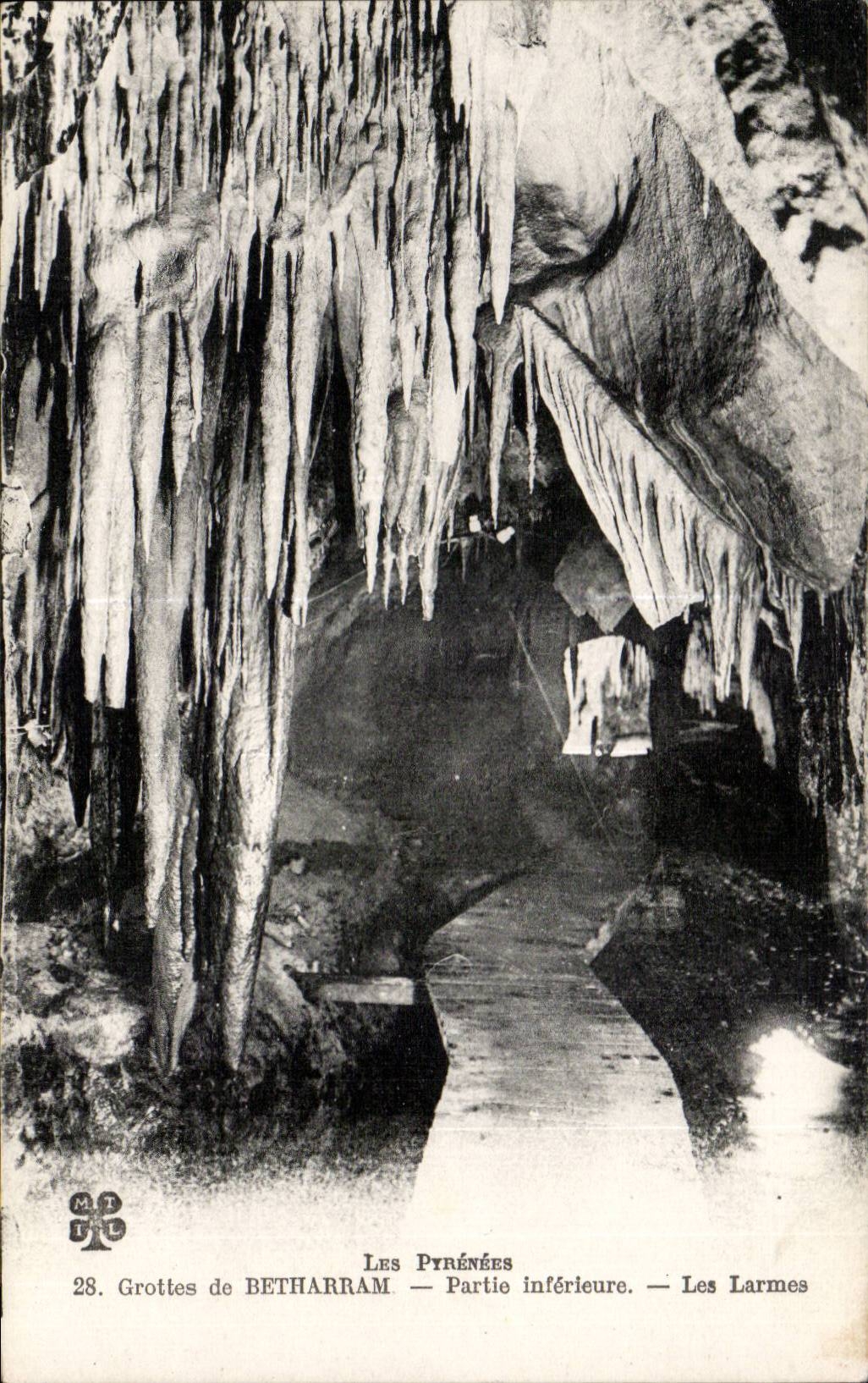 Hohlen von Betharram - Risse - untererer Teil CPA