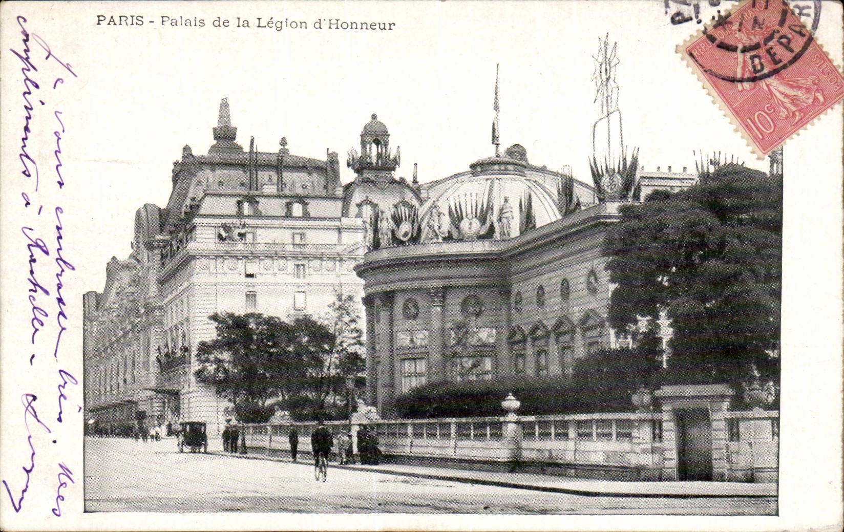 Paris - Palais de la Legion d'Honneur - CPA