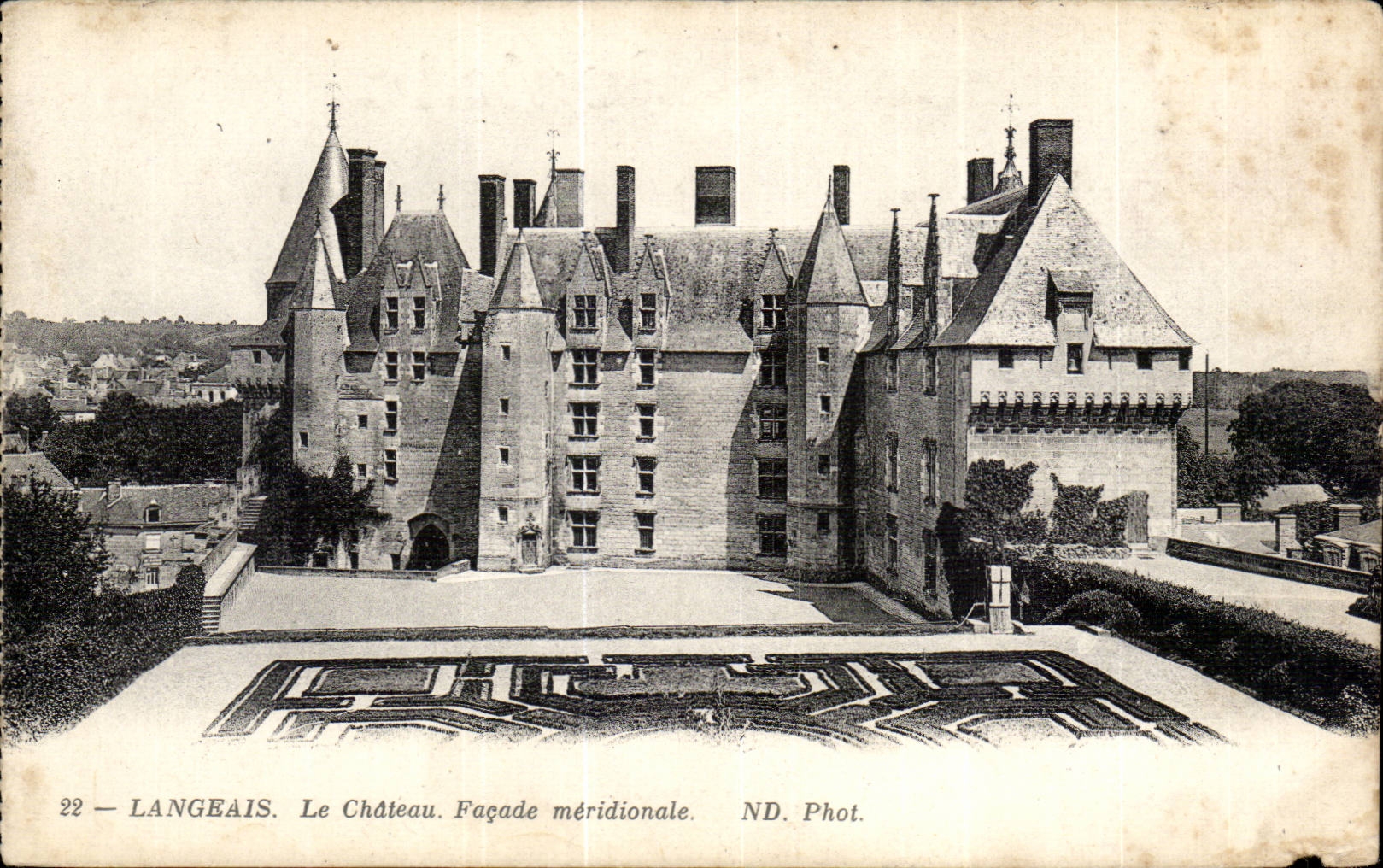 Langeais - Le Chateau - CPA 