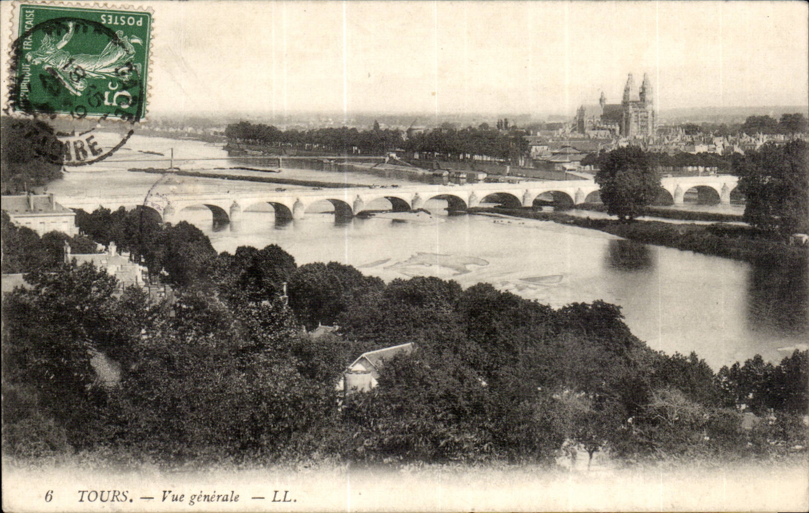 Tours - La Cathedrale St Gatien - CPA 