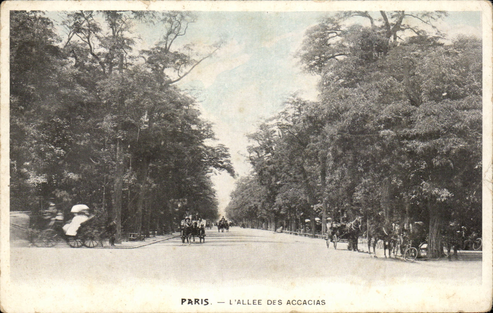 Paris - 16 - Allees d'Accacias - CPA 