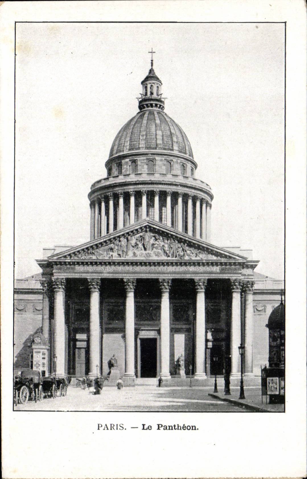Paris - 5 - the Pantheon - CPA