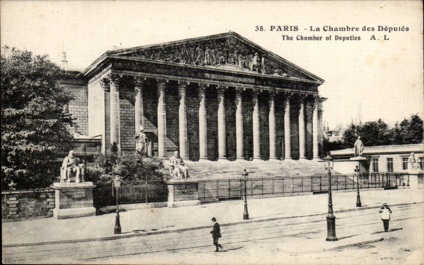 Paris - 1 - La Chambre Des Deputes - CPA