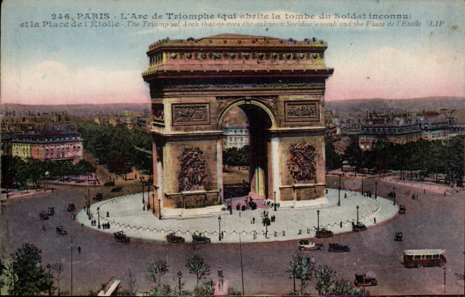 Paris - 8 - Arc de Triomphe - CPA
