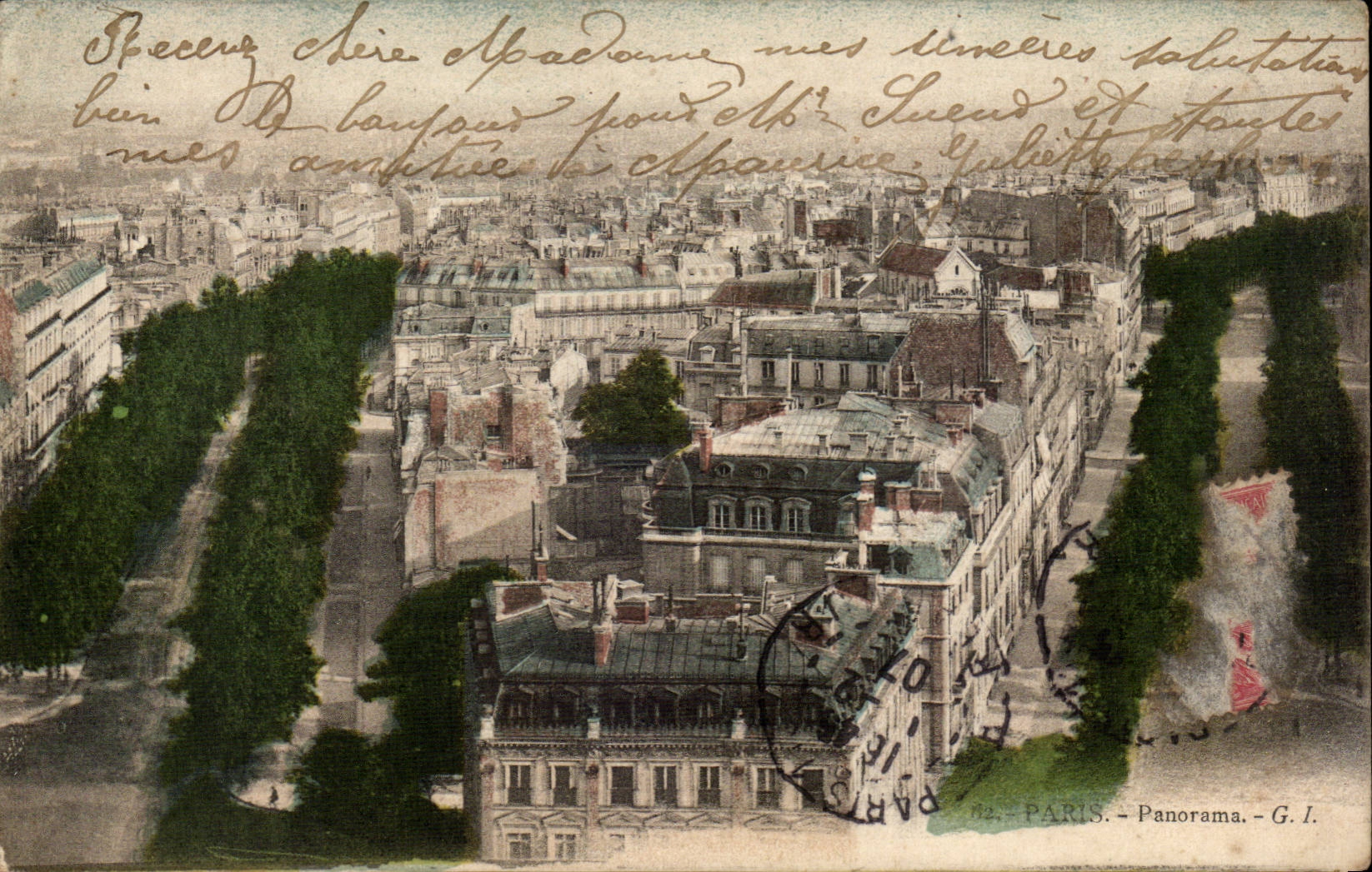 Paris - 1 - Panorama - CPA 