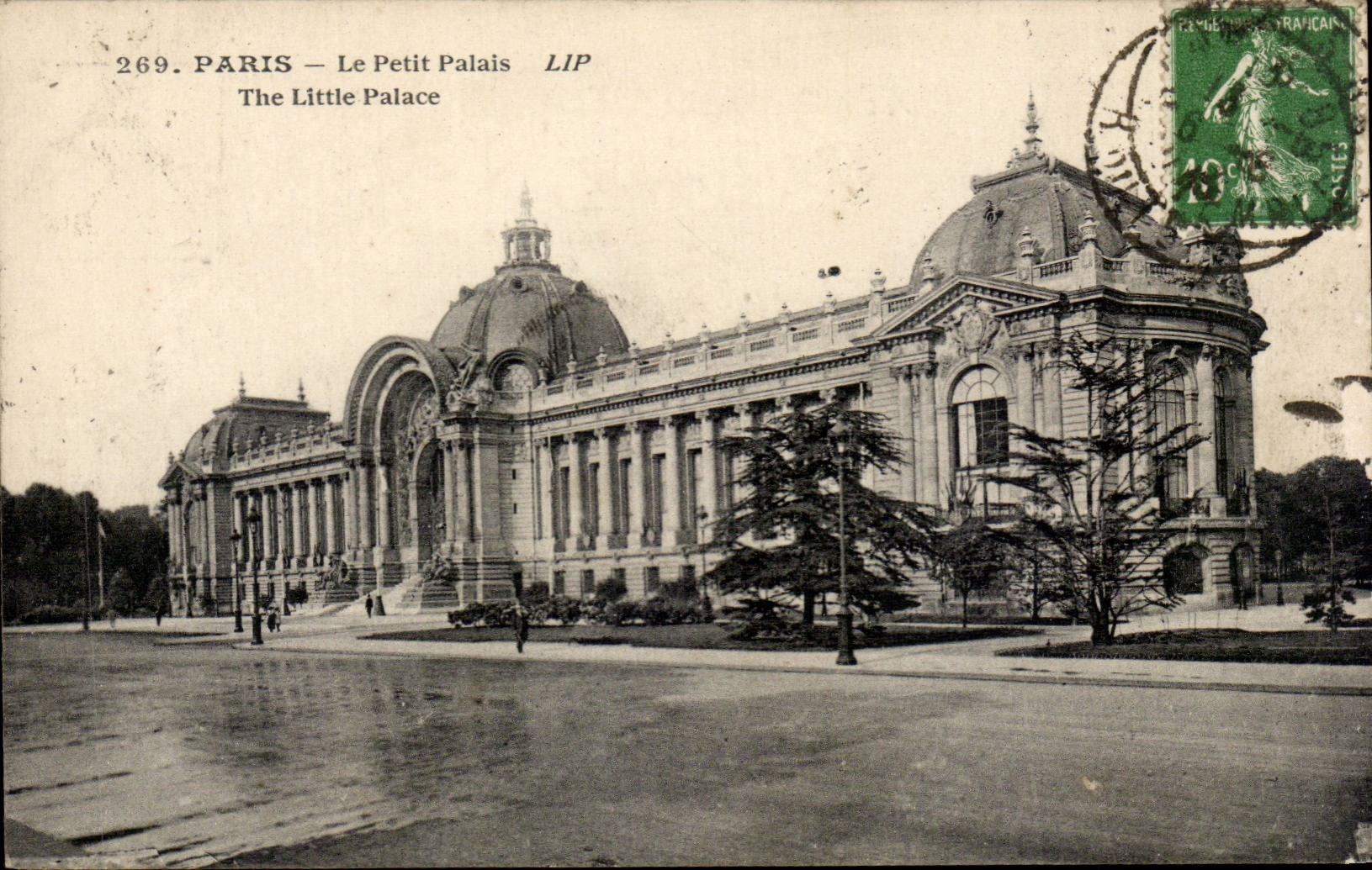 Paris - 8 - the Petit Palais - CPA