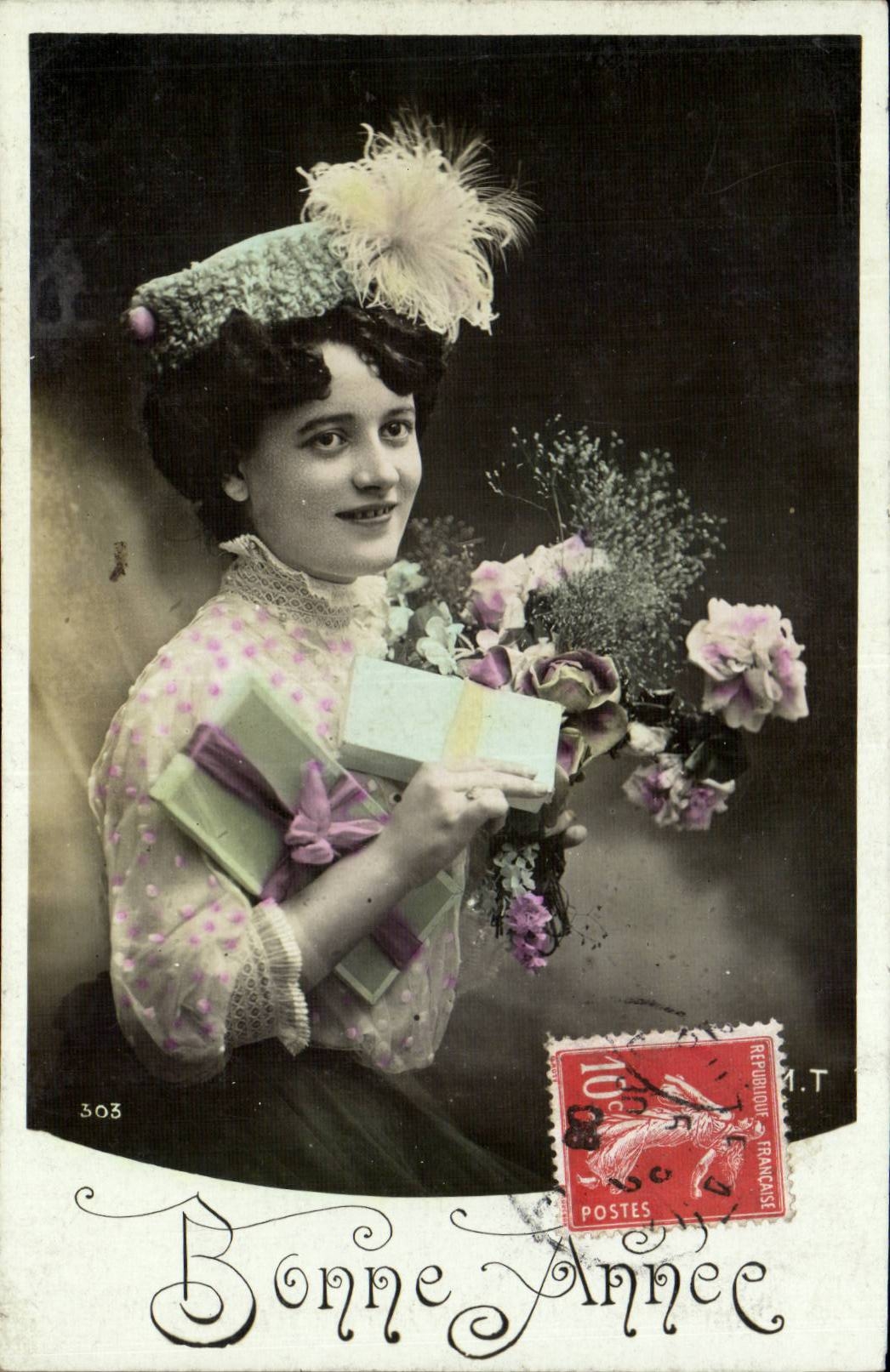 CPA Fantasy Woman Happy New Year