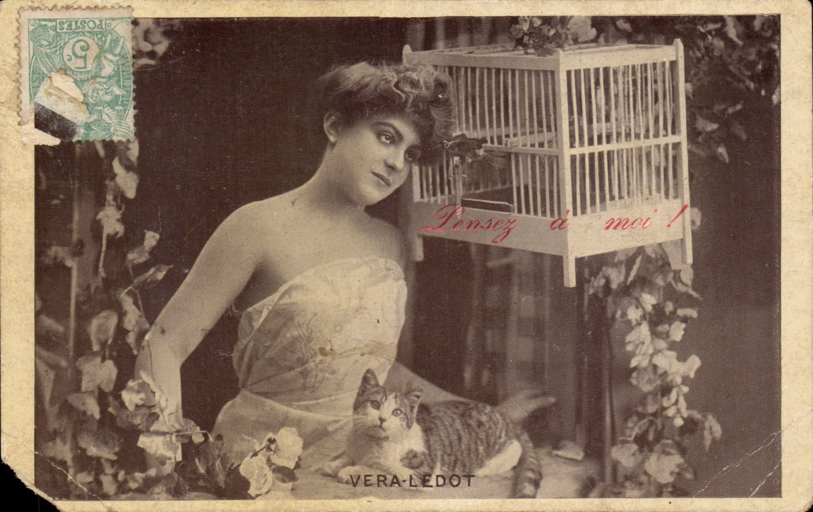 CPA Fantasy Woman Vera ledot Cat Cat