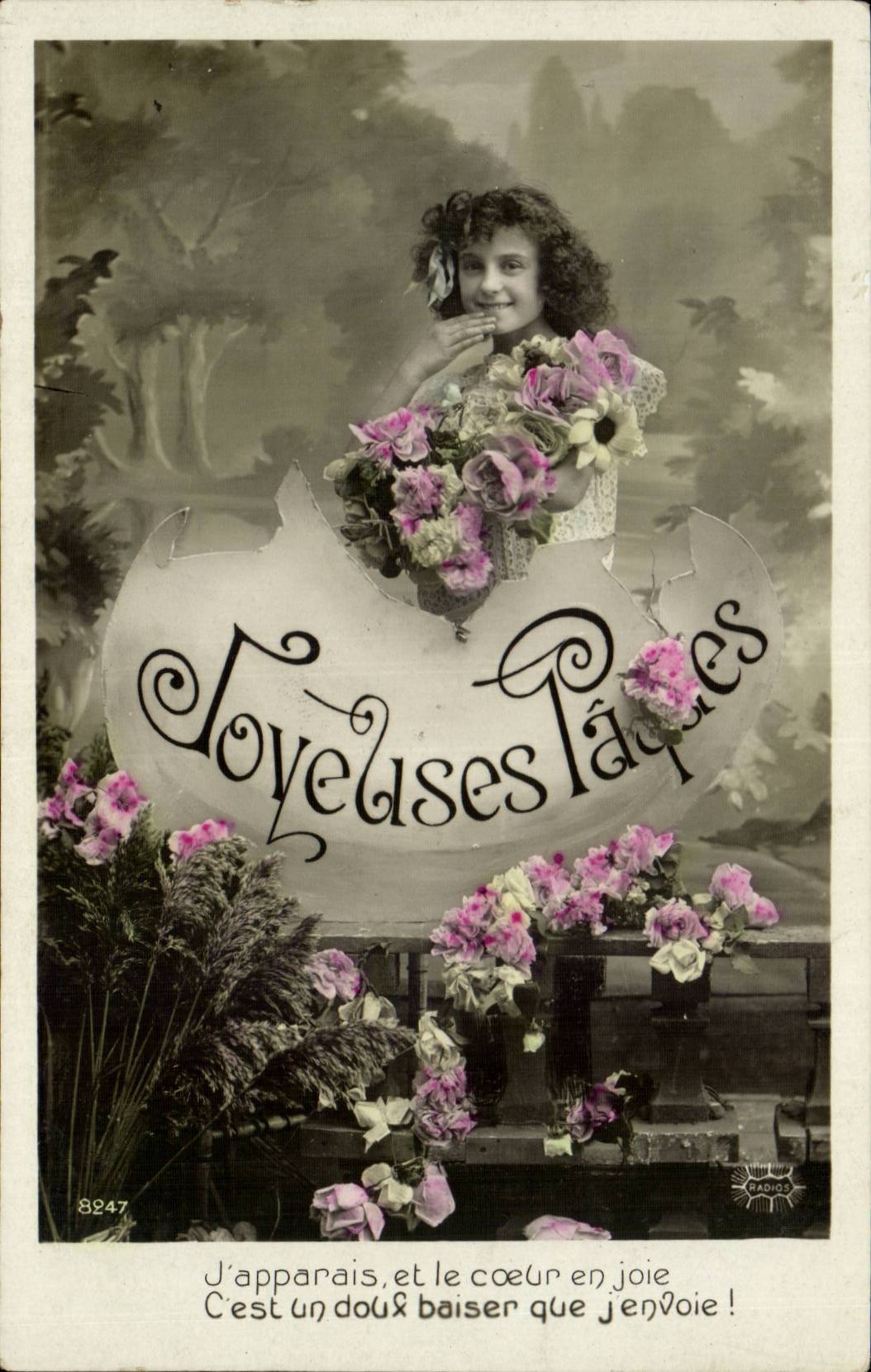 CPA Fantasy Child Easter Easter