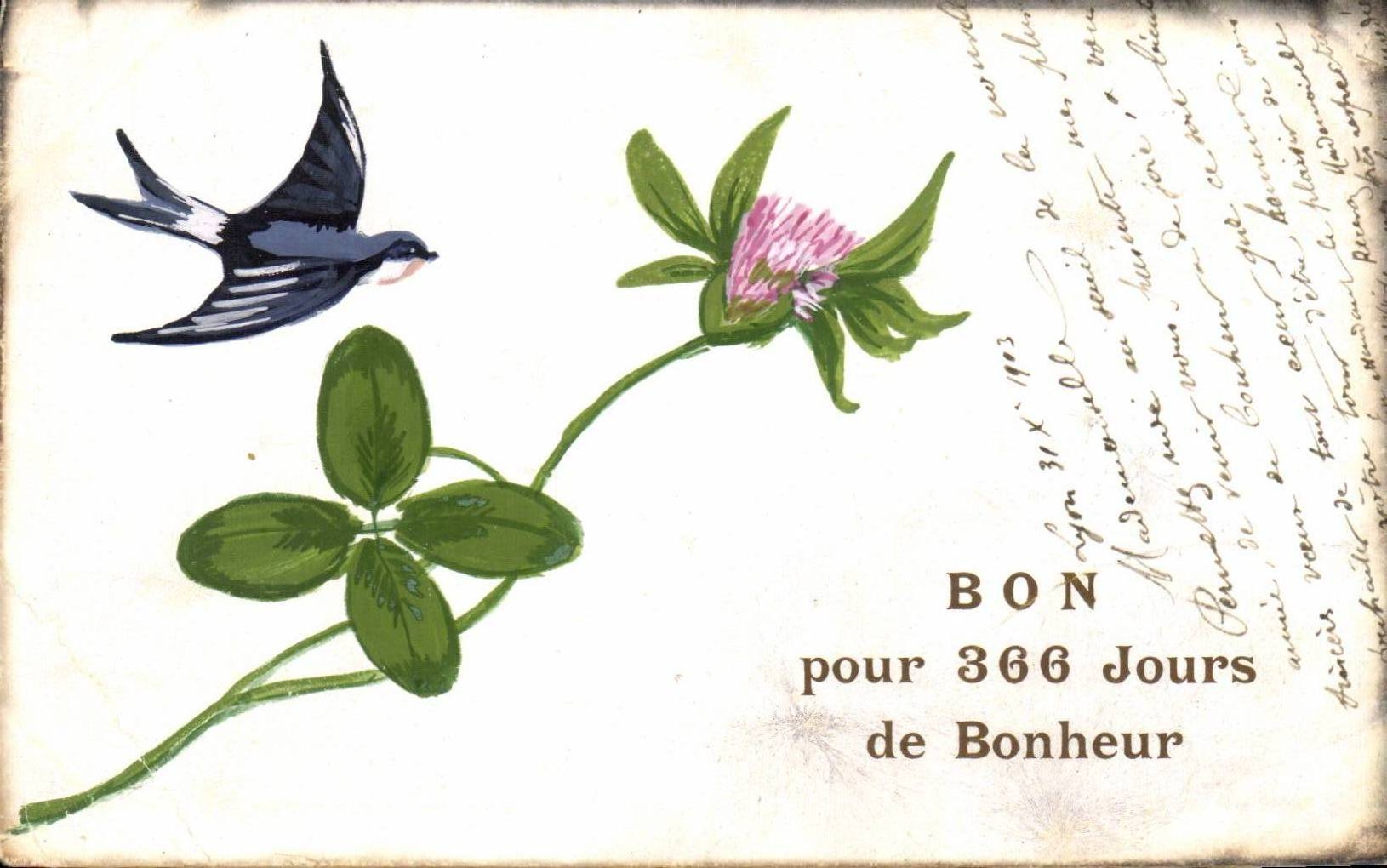 CPA Fantasy Good Swallow for 366 days of happiness