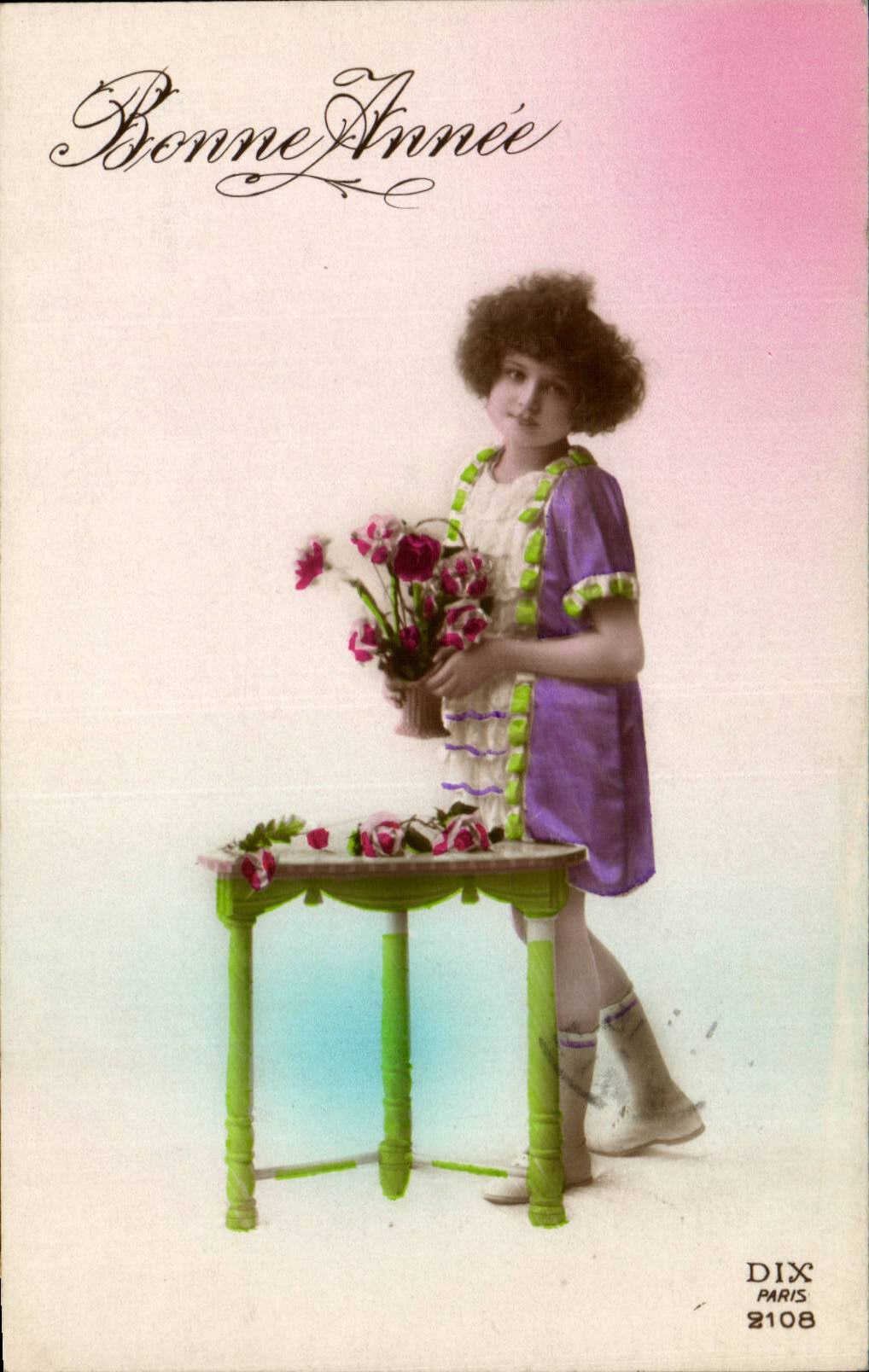 CPA Fantasy Child Happy New Year