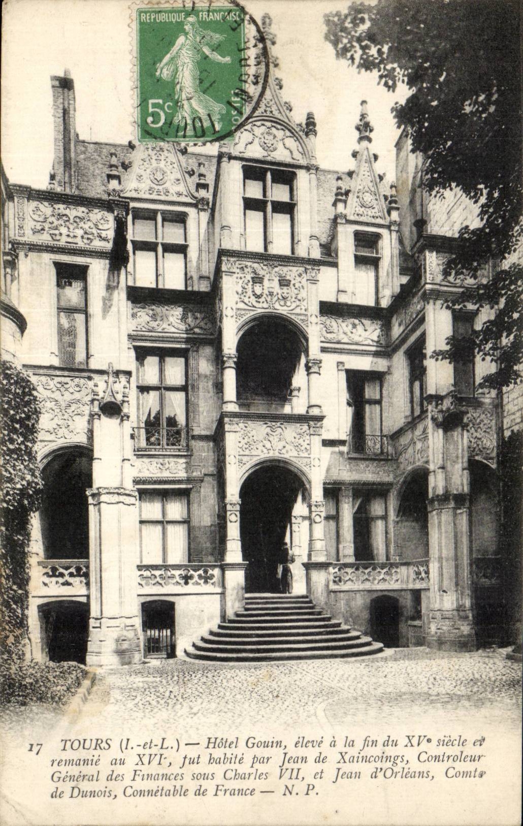 CPA Tours Hotel Gouin