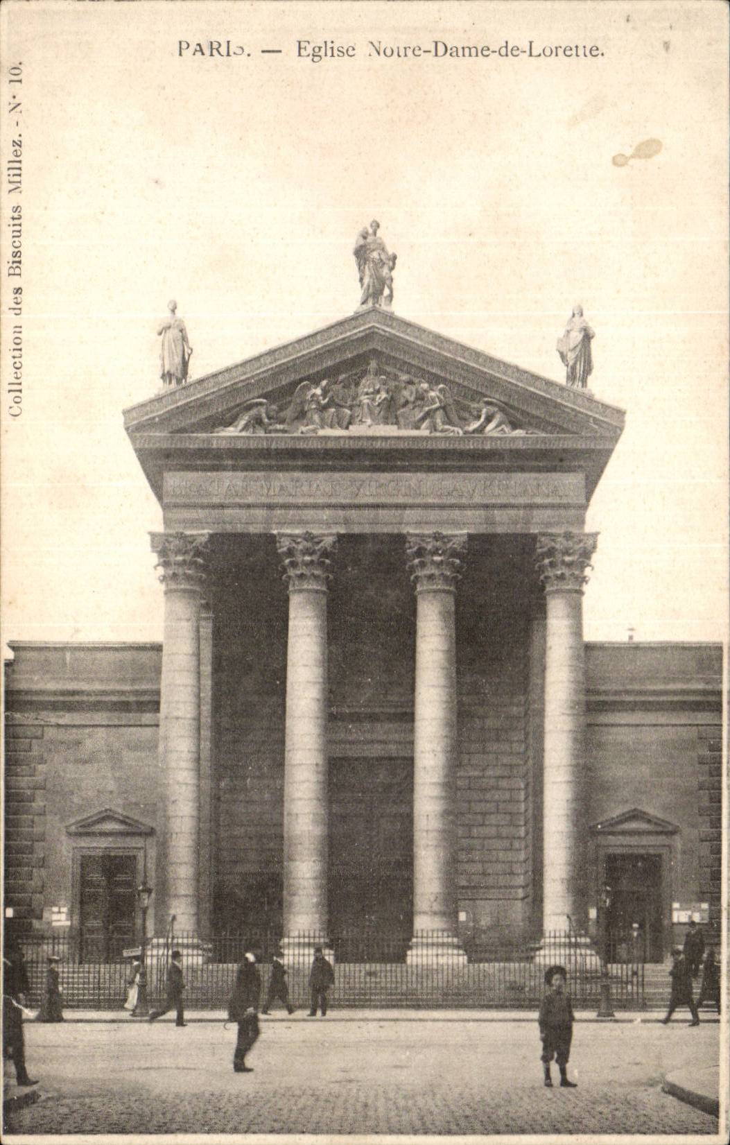 Paris CPA Eglise Notre DAme de Lorette